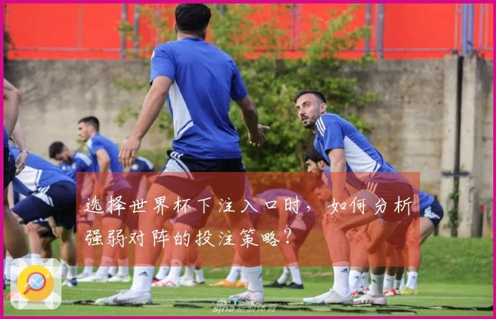 选择世界杯下注入口时，如何分析强弱对阵的投注策略？